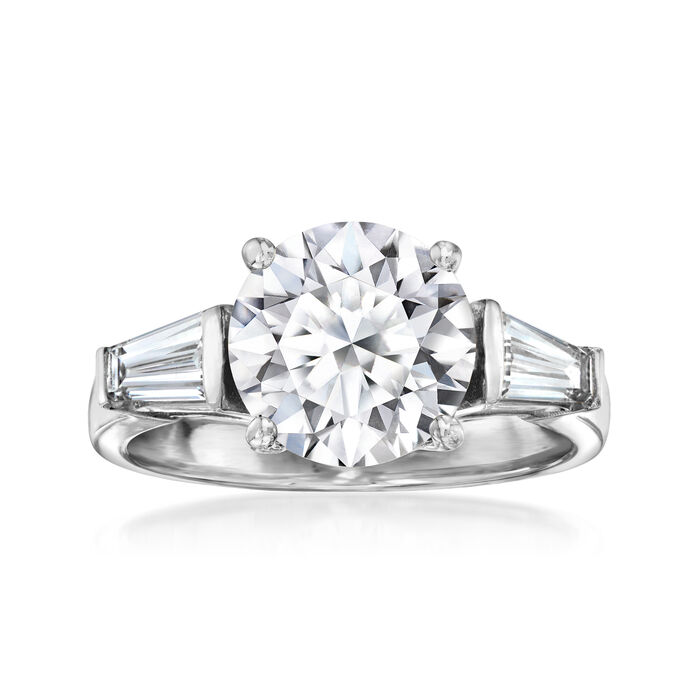 3.60 ct. t.w. Lab-Grown Diamond Ring in 14kt White Gold
