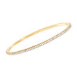 2.00 ct. t.w. Diamond Bangle Bracelet in 14kt Yellow Gold