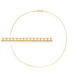 14kt Yellow Gold Box-Chain Necklace