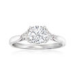 .40 ct. t.w. Diamond Engagement Ring Setting in 14kt White Gold
