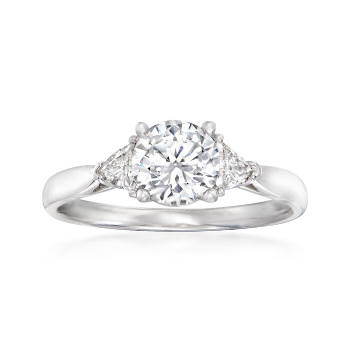 .40 ct. t.w. Diamond Engagement Ring Setting in 14kt White Gold