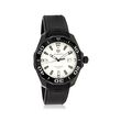 TAG Heuer Aquaracer Nightdiver Men's 43mm Black Titanium Watch with Rubber