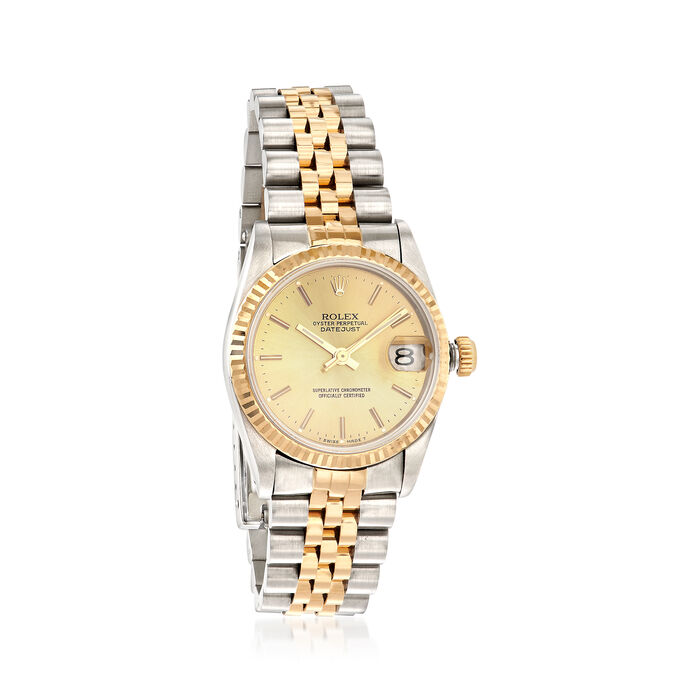 Pre-Owned Rolex Datejust Women's 31mm Automatic Watch in Two-Tone