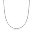 3.00 ct. t.w. Diamond Tennis Necklace in Sterling Silver