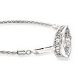 Diamond-Accented &quot;Love You to the Moon and Back&quot; Star and Moon Bolo Bracelet in Sterling Silver