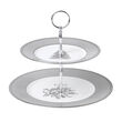 Wedgwood &quot;Winter White&quot; 2-Tier Cake Stand