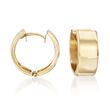 14kt Yellow Gold Small Polished Hoop Earrings