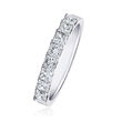 1.20 ct. t.w. Princess-Cut Diamond Ring in 14kt White Gold
