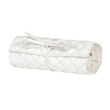 Mele & Co. &quot;Whitley&quot; White Faux Leather Travel Jewelry Roll
