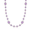 48.00 ct. t.w. Amethyst Necklace in Sterling Silver