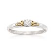 .18 ct. t.w. Diamond Promise Ring in 14kt White Gold