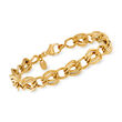Italian 14kt Yellow Gold Multi-Link Bracelet