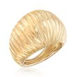 14kt Yellow Gold Dome Ring