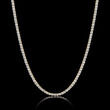 5.00 ct. t.w. Lab-Grown Diamond Tennis Necklace in 14kt Yellow Gold