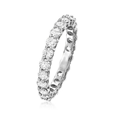 2.00 ct. t.w. Lab-Grown Diamond Eternity Band in 14kt White Gold