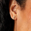 .15 ct. t.w. Bezel-Set Diamond Drop Earrings in 14kt Yellow Gold