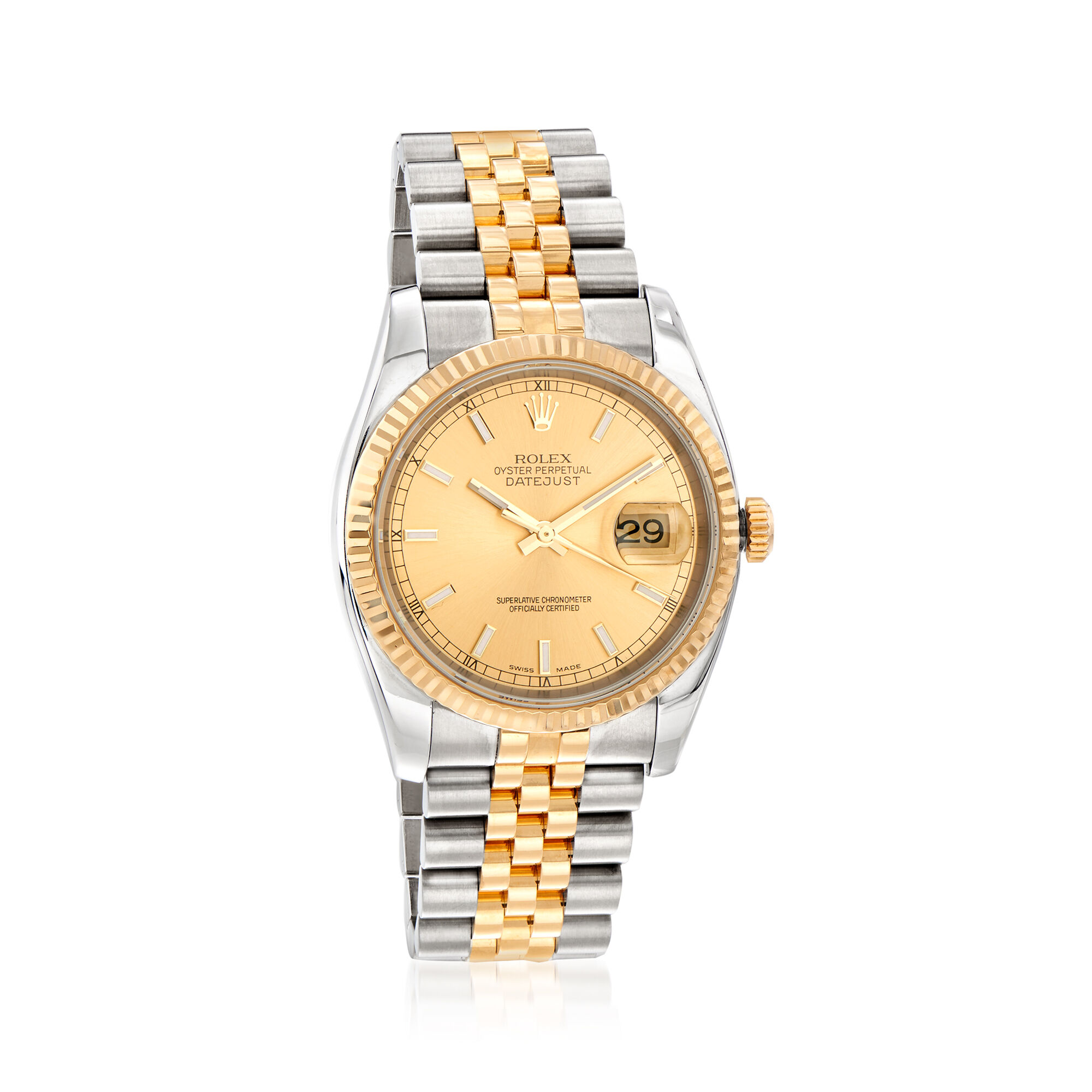 pre owned rolex 36mm