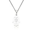 14kt White Gold Chamseh Pendant Necklace