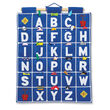 Pockets of Learning Abc Blue Wall Hanging Chart