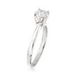 .75 Carat Diamond Solitaire Ring in 14kt White Gold