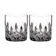 Waterford Crystal &quot;Lismore Connoisseur&quot; Set of 2 Straight-Sided Tumbler Glasses