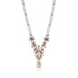 C. 1990 Vintage 2.00 ct. t.w. Diamond Drop Necklace in 18kt White Gold