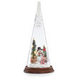 Lenox Light-Up Snowman and Pals Glass Tree