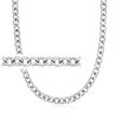 Phillip Gavriel &quot;Italian Cable&quot; Sterling Silver Cable-Link Necklace
