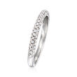 .15 ct. t.w. Diamond Cluster Band in Sterling Silver