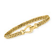 14kt Yellow Gold Wheat-Link Bracelet