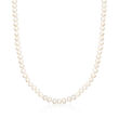 5-6mm Cultured Pearl Necklace with 14kt Yellow Gold