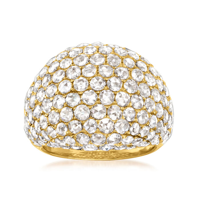 4.75 ct. t.w. Diamond Dome Ring in 18kt Yellow Gold