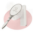 Empire Child's Sterling Silver Personalized Handled Brush and Comb Set