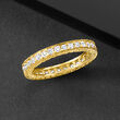 1.00 ct. t.w. Diamond Eternity Band in 14kt Yellow Gold