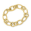 Roberto Coin 18kt Yellow Gold Oval and Round Link Bracelet