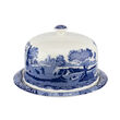 Spode &quot;Blue Italian&quot; 2-pc. Serving Platter with Dome Cover