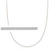 Italian 1mm Sterling Silver Adjustable Wheat-Chain Necklace