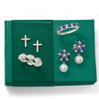 .20 ct. t.w. Diamond Cross Earrings in 14kt White Gold
