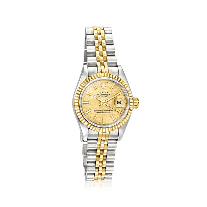 Pre-Owned Rolex Datejust Women's 26mm Automatic Stainless Steel and 18kt Yellow Gold Watch