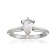 .76 Carat Diamond Solitaire Engagement Ring in 14kt White Gold