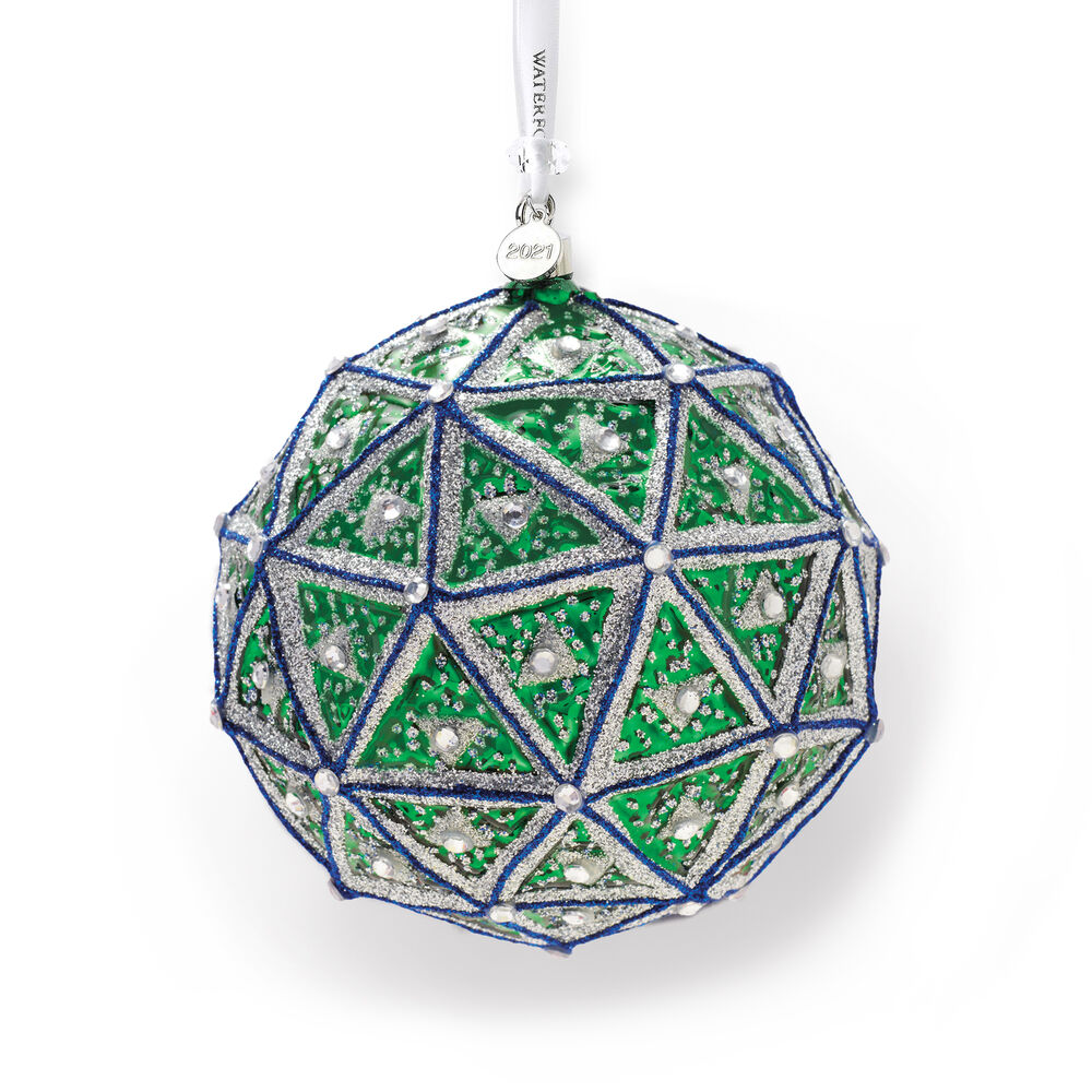 Waterford 2021 Times Square Replica Ball Glass Ornament | Ross-Simons