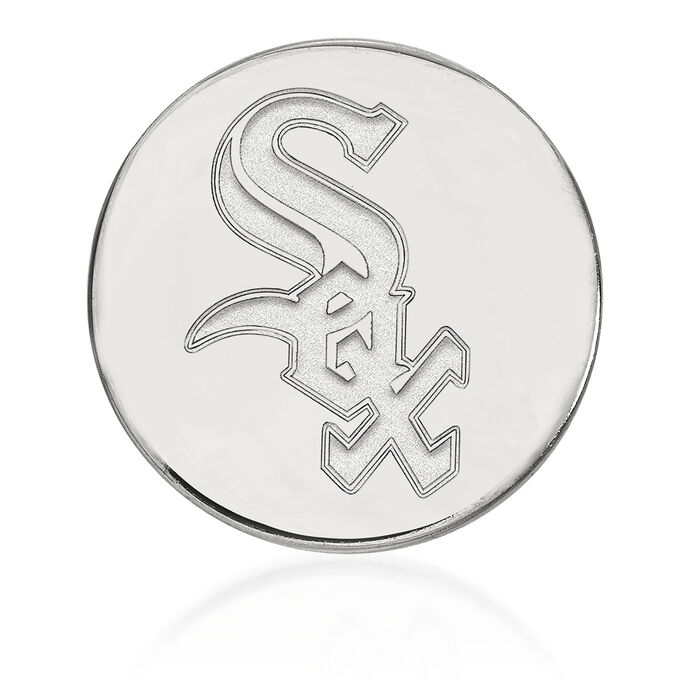 Sterling Silver MLB Chicago White Sox Lapel Pin