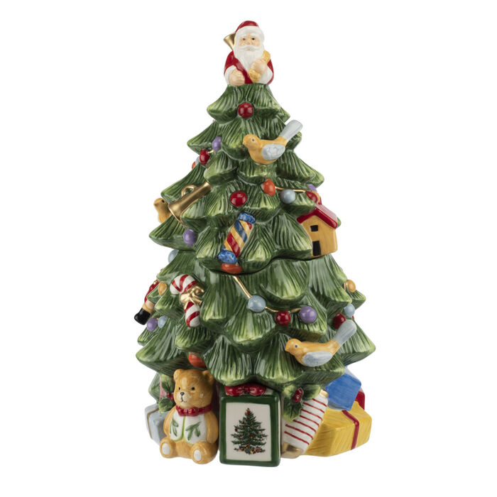 Spode &quot;Christmas Tree&quot; Cookie Jar