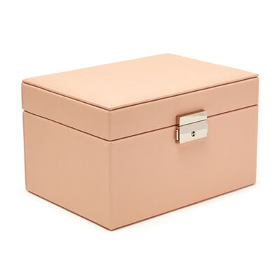 Brouk & Co. &quot;Riley&quot; Pink Faux Leather Jewelry Box