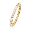 1.00 ct. t.w. Diamond Eternity Band in 14kt Yellow Gold
