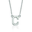Sterling Silver MLB Cleveland Indians Pendant Necklace. 18&quot;