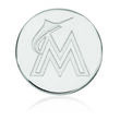 Sterling Silver MLB Miami Marlins Lapel Pin