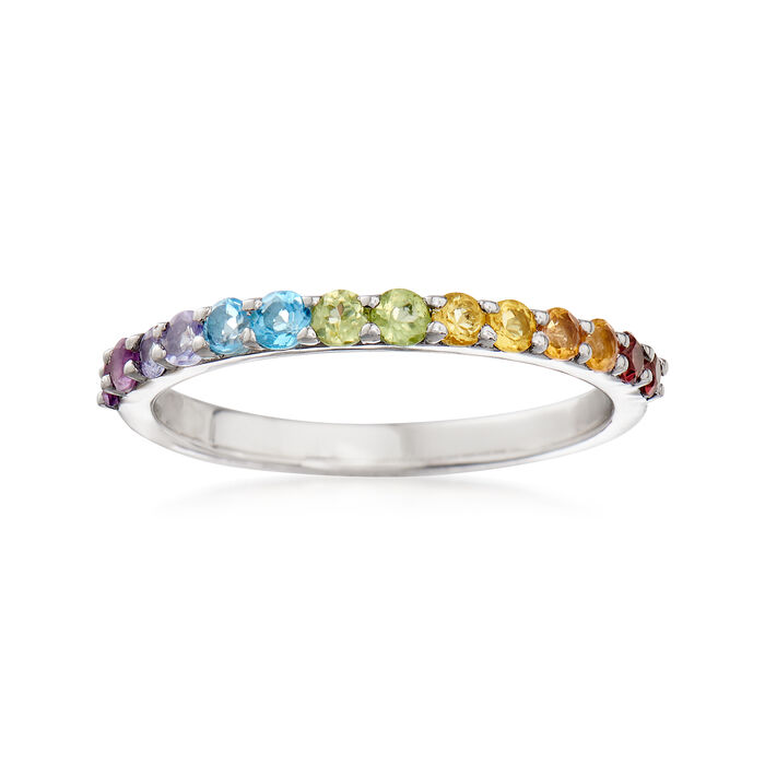 .46 ct. t.w. Multi-Stone Ring in Sterling Silver