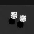 1.00 ct. t.w. Lab-Grown Diamond Stud Earrings in 14kt White Gold