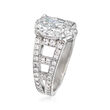 Majestic Collection 2.63 ct. t.w. Diamond Ring in 18kt White Gold